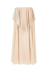 Gonna in seta rosa cipria -  | Wise