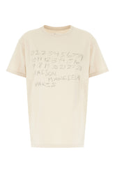 Sand cotton oversize t-shirt -  | Wise