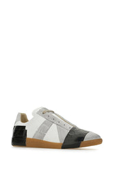 Multicolor leather and suede sneakers -  | Wise