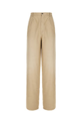 Cappuccino cotton pants -  | Wise