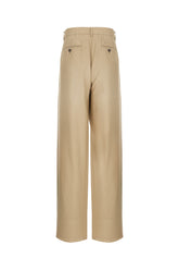 Cappuccino cotton pants -  | Wise