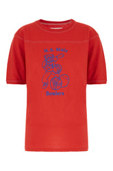 Red cotton t-shirt -  | Wise