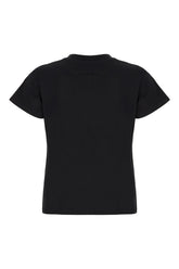 Black cotton t-shirt -  | Wise