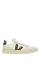 Multicolor leather and mesh V-90 sneakers -  | Wise