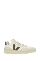 Multicolor leather and mesh V-90 sneakers -  | Wise