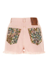 Shorts in denim rosa -  | Wise