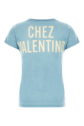 Light blue cotton t-shirt -  | Wise