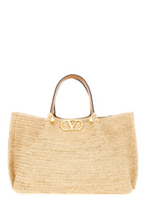 Borsa a mano Vlogo piccola in rafia -  | Wise