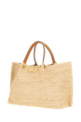 Borsa a mano Vlogo piccola in rafia -  | Wise
