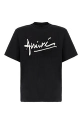 Black cotton t-shirt -  | Wise