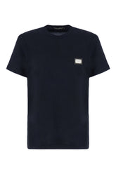 Midnight blue cotton t-shirt -  | Wise