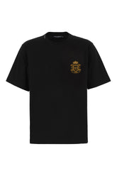 Black cotton t-shirt -  | Wise