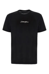 Black cotton t-shirt -  | Wise