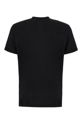 Black cotton t-shirt -  | Wise