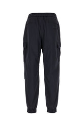 Pantalone in misto poliestere blu navy -  | Wise