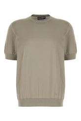 Sage green silk t-shirt -  | Wise