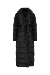 Black nylon down jacket -  | Wise