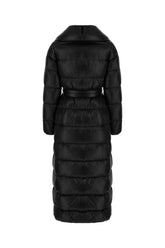 Black nylon down jacket -  | Wise