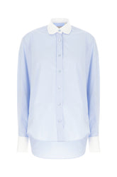 Light blue poplin shirt -  | Wise