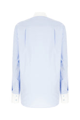 Light blue poplin shirt -  | Wise