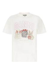T-shirt in cotone bianco -  | Wise