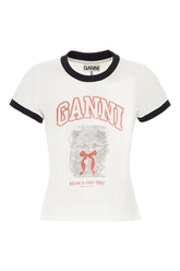 T-shirt in cotone bianco -  | Wise