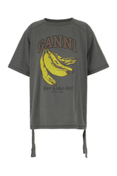 T-shirt in cotone grigio -  | Wise