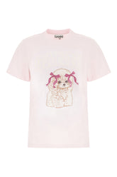 T-shirt in cotone rosa -  | Wise