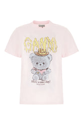 T-shirt in cotone rosa -  | Wise