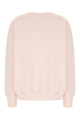 Pink cotton oversize sweater -  | Wise