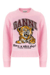 Maglione in misto lana rosa -  | Wise