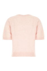 Pink alpaca blend sweater -  | Wise