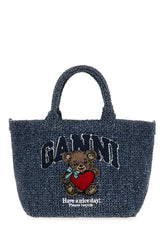 Denim small shopping bag -  | Wise