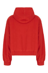 Red cotton sweatshirt -  | Wise