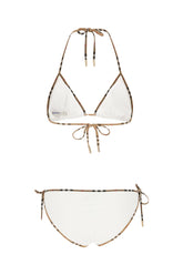 White stretch nylon bikini -  | Wise