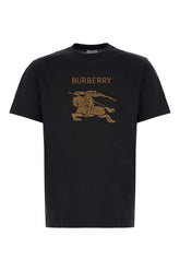 Black cotton t-shirt -  | Wise