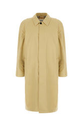 Khaki green cotton coat -  | Wise