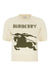 Ivory wool blend sweater -  | Wise