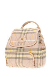 Embroidered canvas mini Horseshoe backpack -  | Wise