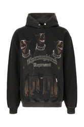 Slate cotton sweatshirt -  | Wise