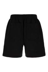 Bermuda in cotone nero -  | Wise