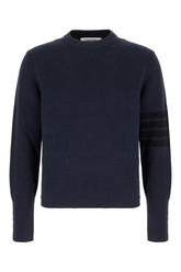 Maglione in cotone blu notte -  | Wise