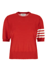 Maglione in misto lana rossa -  | Wise