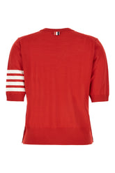 Maglione in misto lana rossa -  | Wise