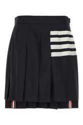Midnight blue cotton skirt -  | Wise