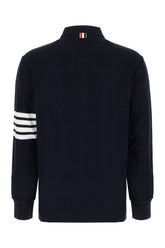 Polo in cotone blu navy -  | Wise