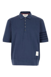 Polo in cotone blu navy -  | Wise
