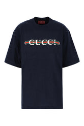 Midnight blue cotton t-shirt -  | Wise