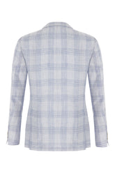 Embroidered linen blazer -  | Wise