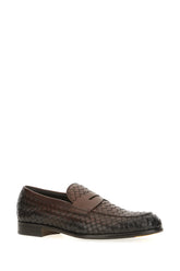 Brown leather loafers -  | Wise
